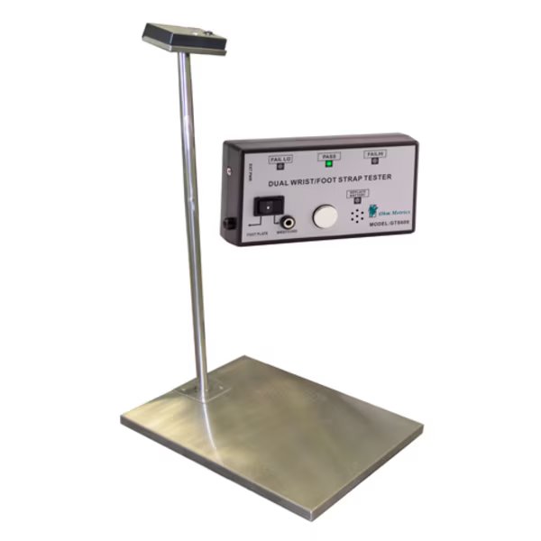Wrist Strap/Foot Tester & Foot Plate, Stand - Free Standing, Transforming Technologies, Mfr#: GTS600K
